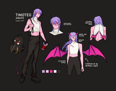 Timoteo Amato: Character Sheet (2023)